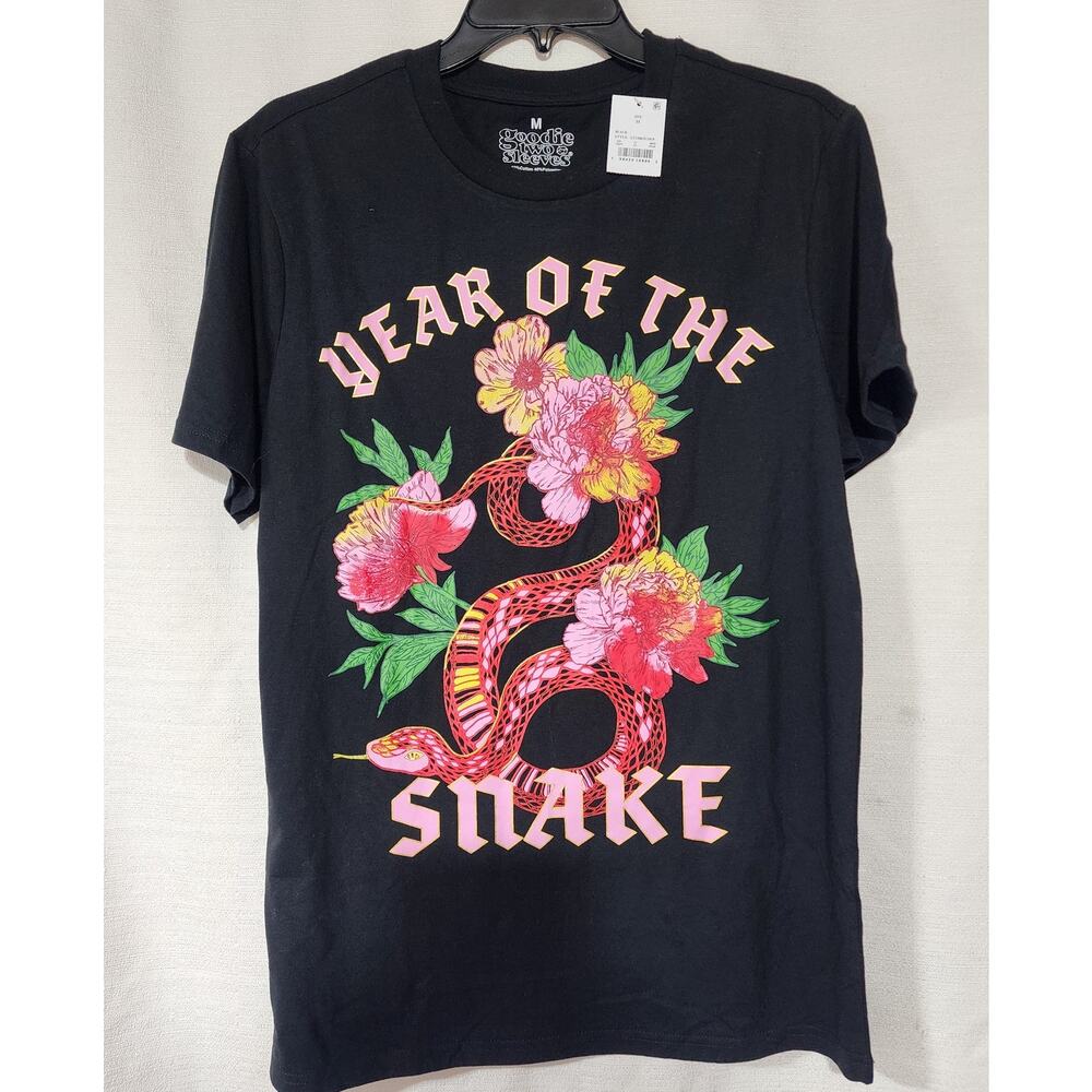 Goodie two sleeves year of snake shirt men's medium